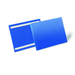 Fundas Auto adhesivas Grandes A4 Horizontal Azul Oscuro