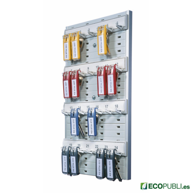 Panel 24 Llaveros KEY Gris