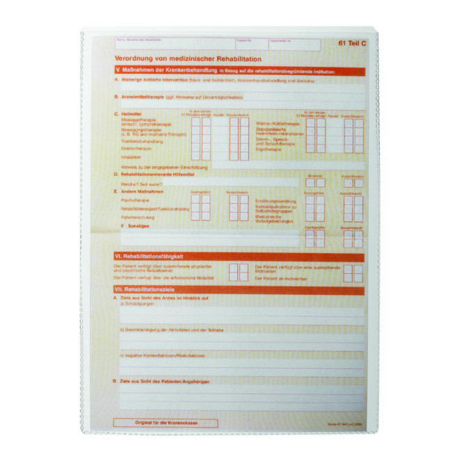 Tarjetero A5 Transparente