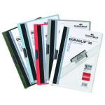 Carpeta con Pinza DURACLIP 30 A4 Colores Surtidos