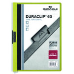 Carpeta con Pinza DURACLIP 60 A4 Verde
