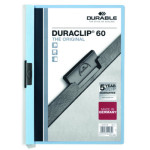 Carpeta con Pinza DURACLIP 60 A4 Azul