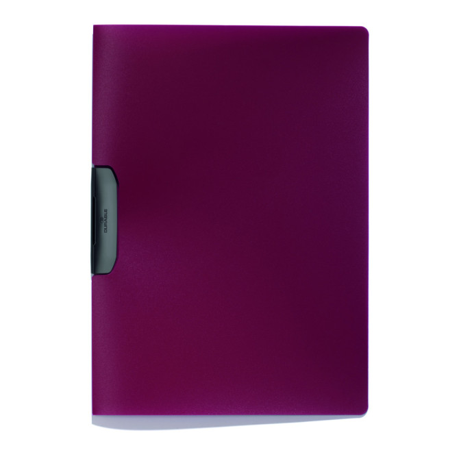 Carpeta con Pinza DURASWING 30 A4 Berenjena