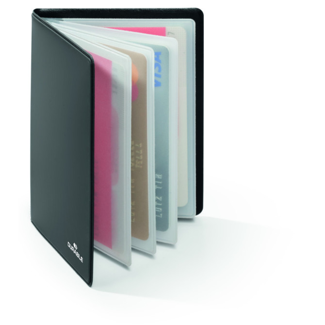Tarjetero Tarjetas Crédito RFID SECURE Antracita