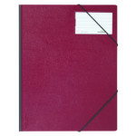 Carpeta Gomas A4 Roja