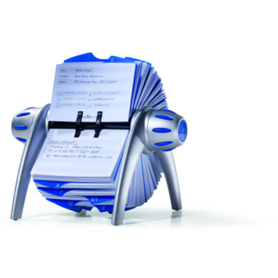 Archivo Rotatorio TELINDEX FLIP VEGAS Metálico Plateado