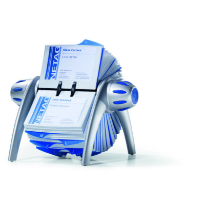 Archivo Rotatorio VISIFIX FLIP VEGAS Metálico Plateado