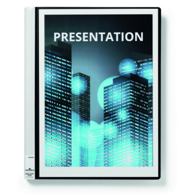 Carpeta Presentación DURALOOK PLUS A4 20 Fundas Negra