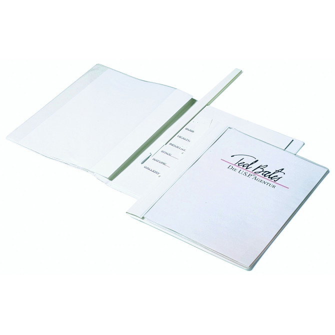 Carpeta Fastener DURAPLUS DE LUXE A4 PLUS Blanca