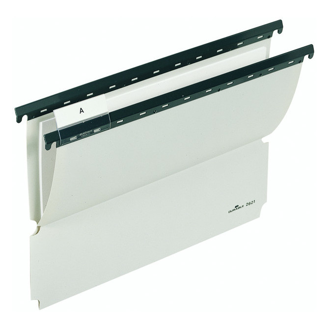 Carpeta Colgante A4 bandas laterales Gris