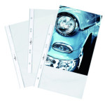 Fundas Multitaladro BUSINESS A5 Crystal Clear Transparente