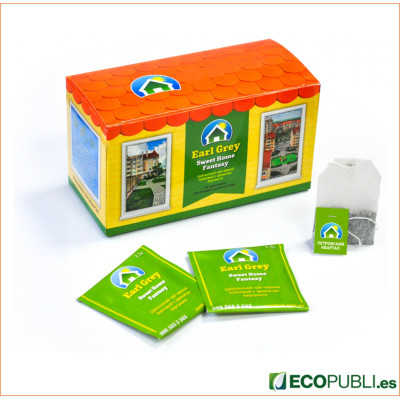 Pack 20 Sobres de Té Personalizados