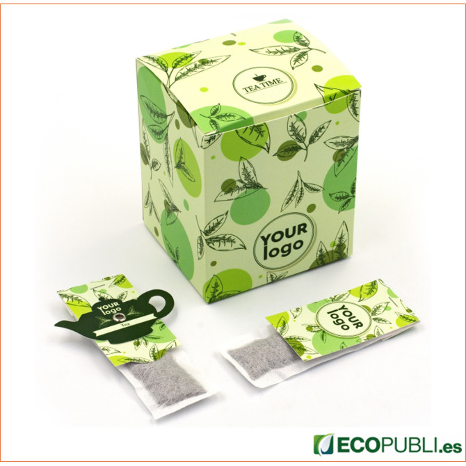 Pack 20 Sobres de Té PREMIUM Personalizados