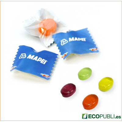 Caramelos Duros Flow Pack Jugo Personalizados