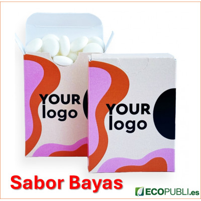 Caja Mints Personalizados Sabor Bayas