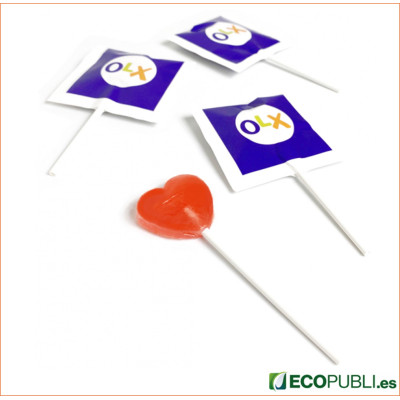 Piruleta Sabor Uva Personalizada