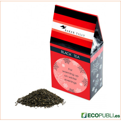 Caja de Té Negro Personalizada
