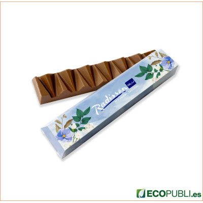 Chocolatina Personalizada Montaña Chocolate Leche