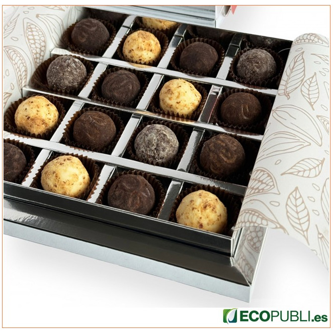 Caja Personalizada de Trufas Francesas PREMIUM 16