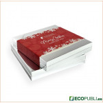 Cajas de trufas personalizadas todo color