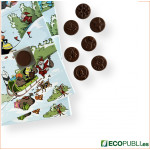 Calendario Adviento Personalizado con Monedas Chocolate