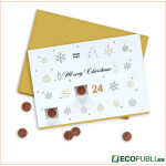 Calendario Adviento Personalizado con Monedas Chocolate