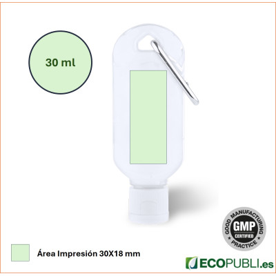 Gel Hidroalcohólico 30ml Personalizado