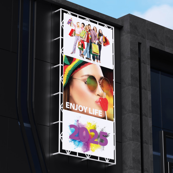 Lona Microperforada 350 gr