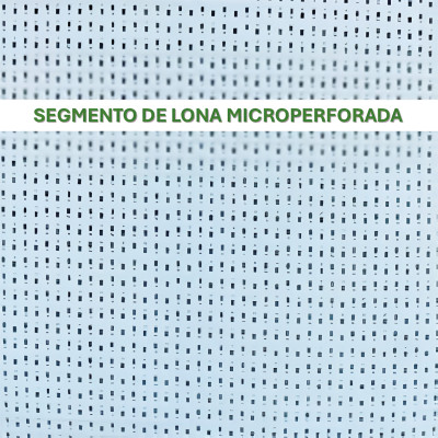 Lona Microperforada 350 gr