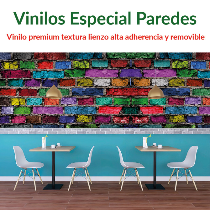Vinilo Paredes Especial Textura Lienzo