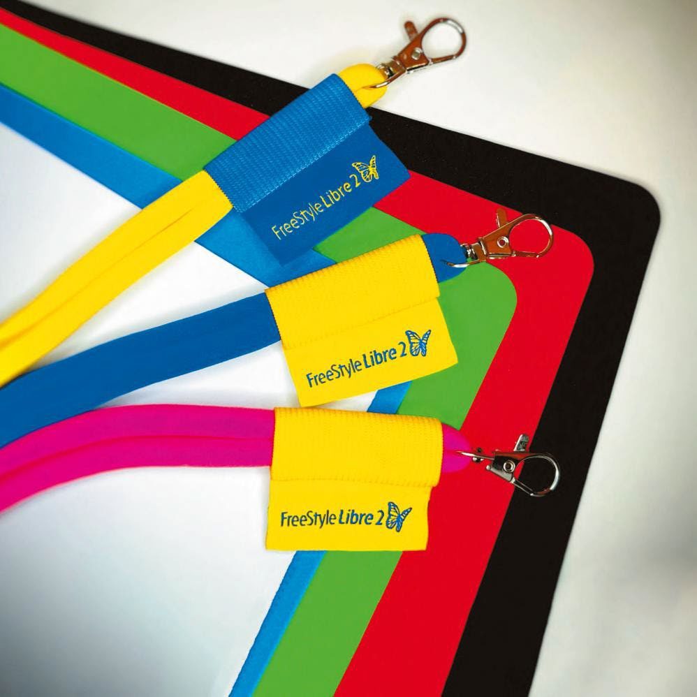 Lanyard largo con etiqueta soft — lanyard personalizado ecopubli · ref. 3.25 · —