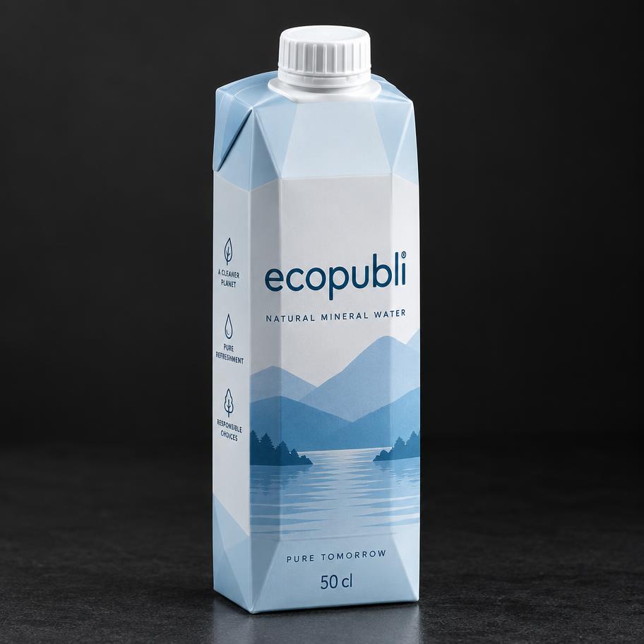 Brik octogonal 50 cl