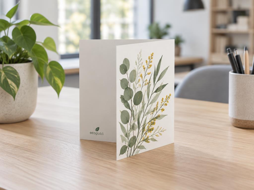 Tarjetas plegables