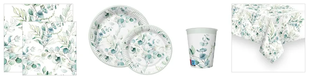Conjunto Eucalyptus Twigs