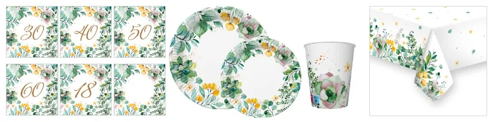 Conjunto Floral Frame
