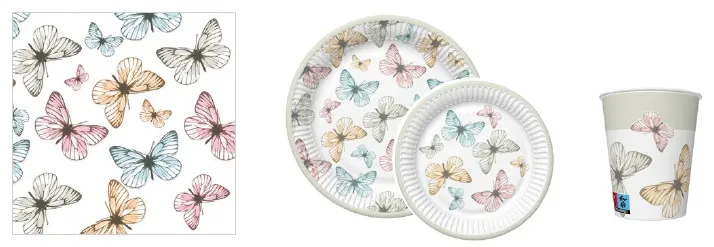 Conjunto Light Butterflies