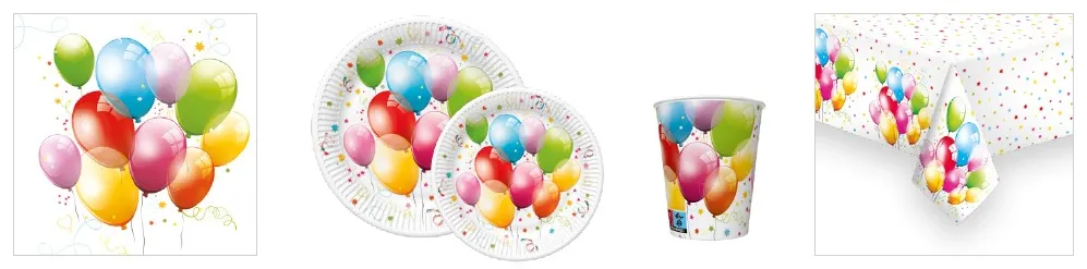 Conjunto Birthday Balloons