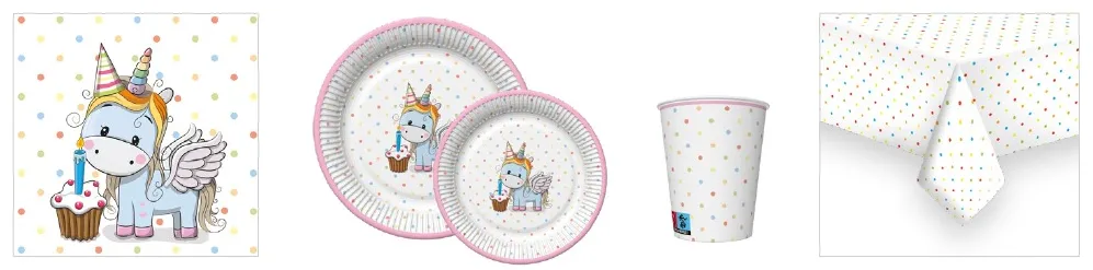 Conjunto Sweet Unicorn with Pastel Dots