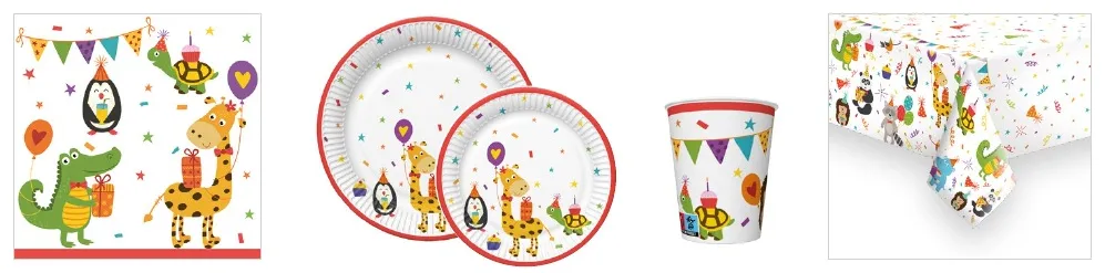 Conjunto Cute Party Animals