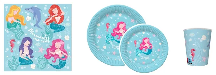 Conjunto Pastel Mermaids