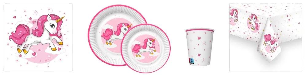 Conjunto Pink Heart Unicorn