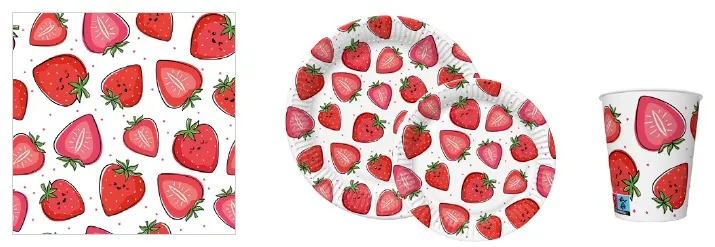 Conjunto Adorable Strawberries