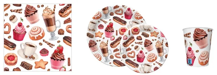 Conjunto Coffee and Sweets