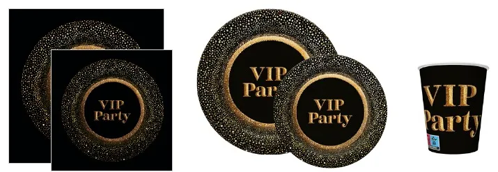 Conjunto Gold VIP Party