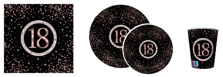Conjunto Rose Gold 18th