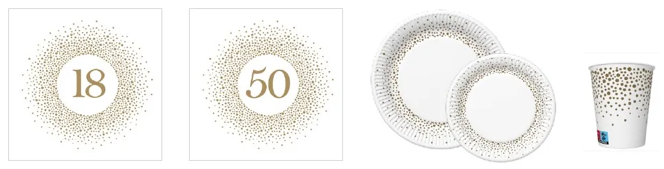 Conjunto Golden Dots
