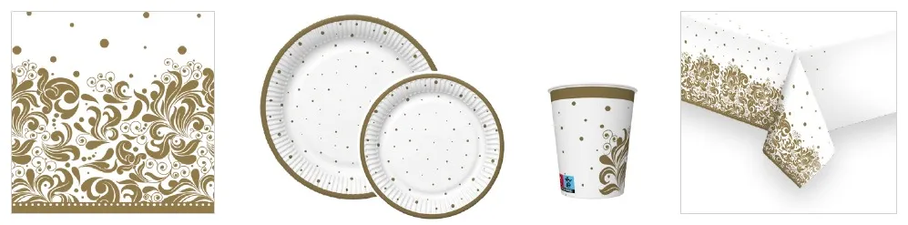 Conjunto Ornament Gold