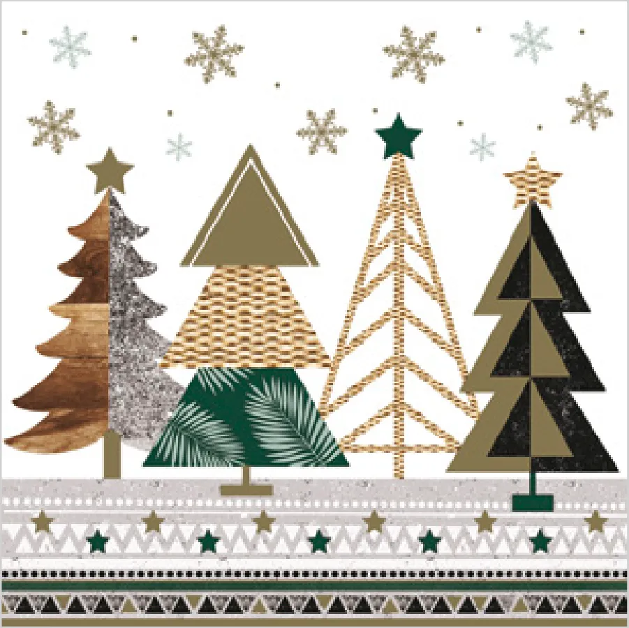 Árboles de Navidad Ilustrados · SD_GW_019901