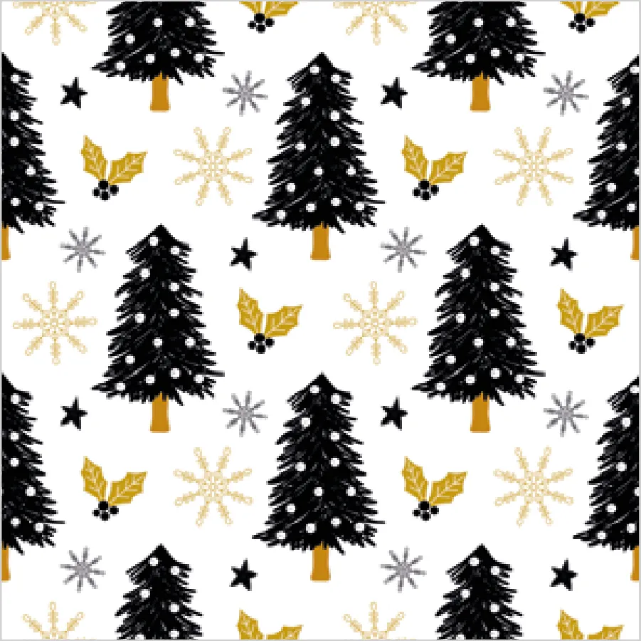 Árboles de Navidad Gráficos Negros · SD_GW_021801