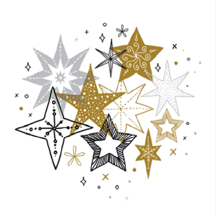 Colección de Estrellas Elegantes · SD_GW_023301